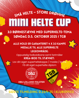 Mini Helte Cup Invitation Mini Helte Cup Invitation